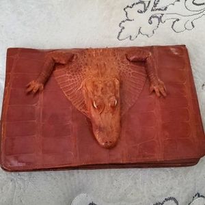 Alligator purse